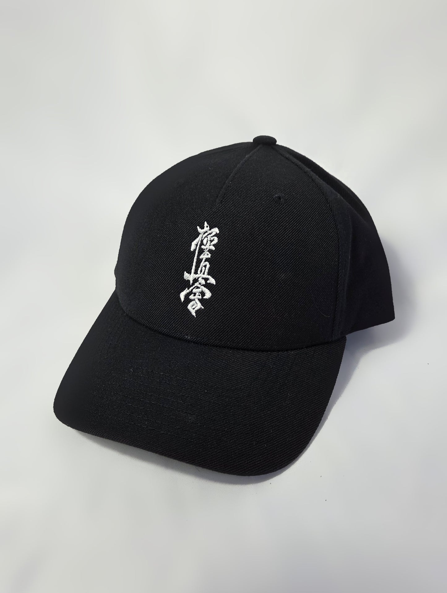 Kyokushin Embroidered Kanji Cap – Black